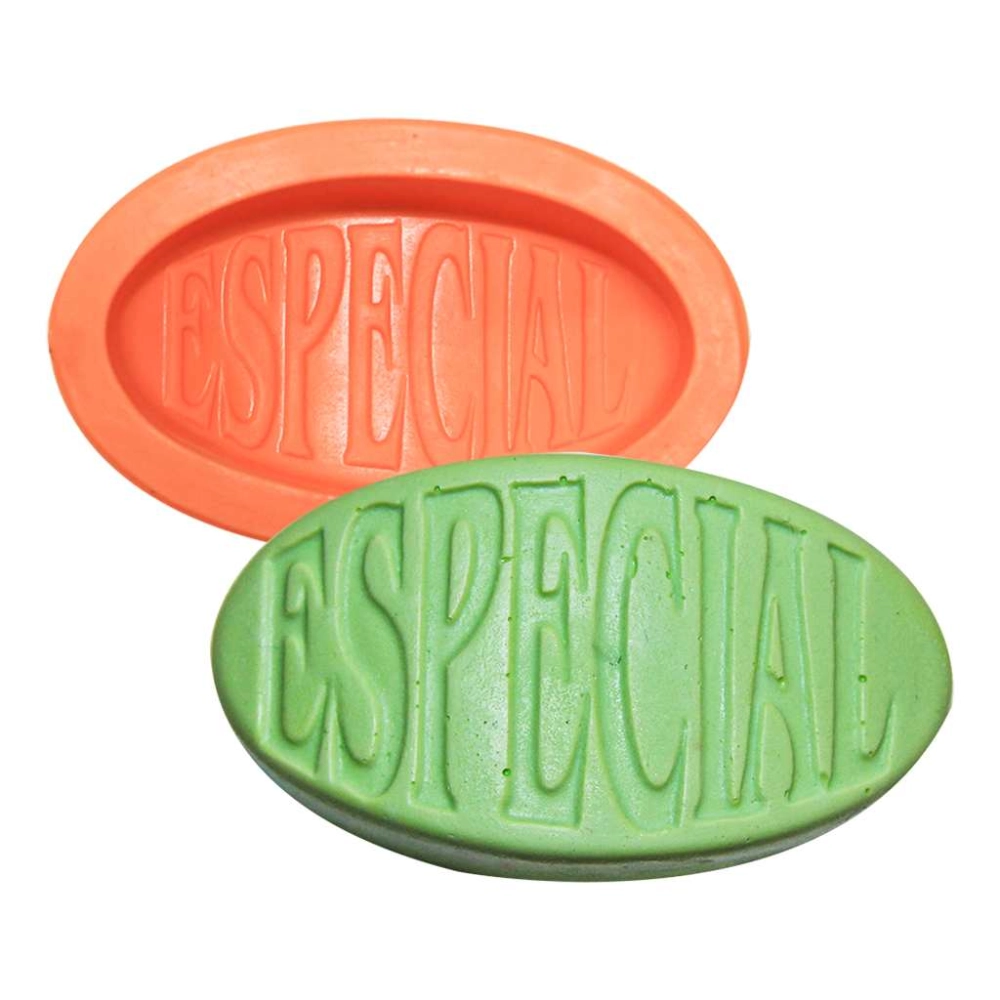Molde De Silicone Oval Especial