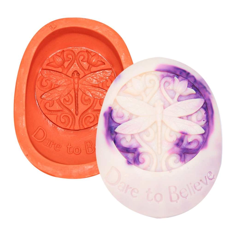 Molde De Silicone Oval Libelula