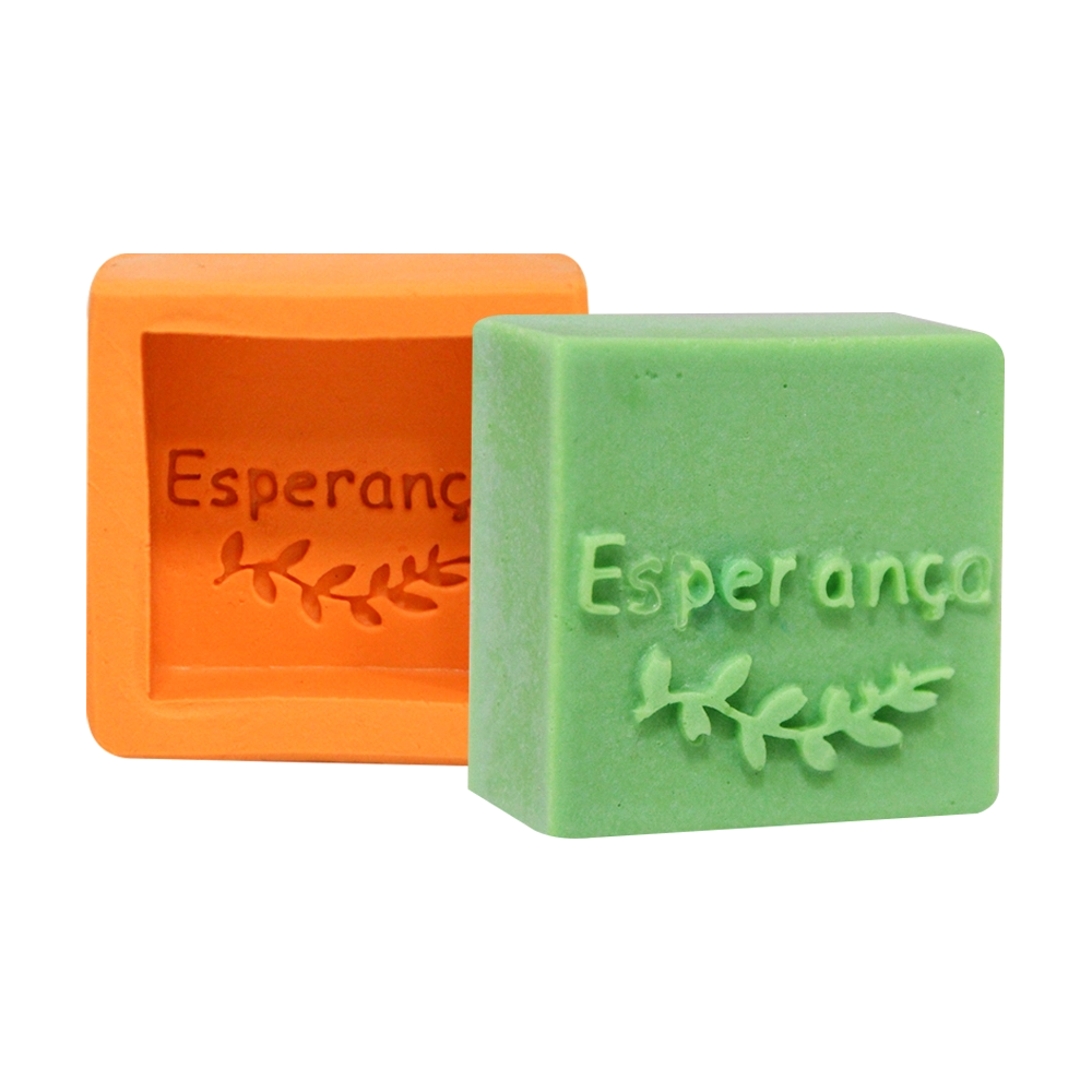 Molde De Silicone Quadrado Esperança