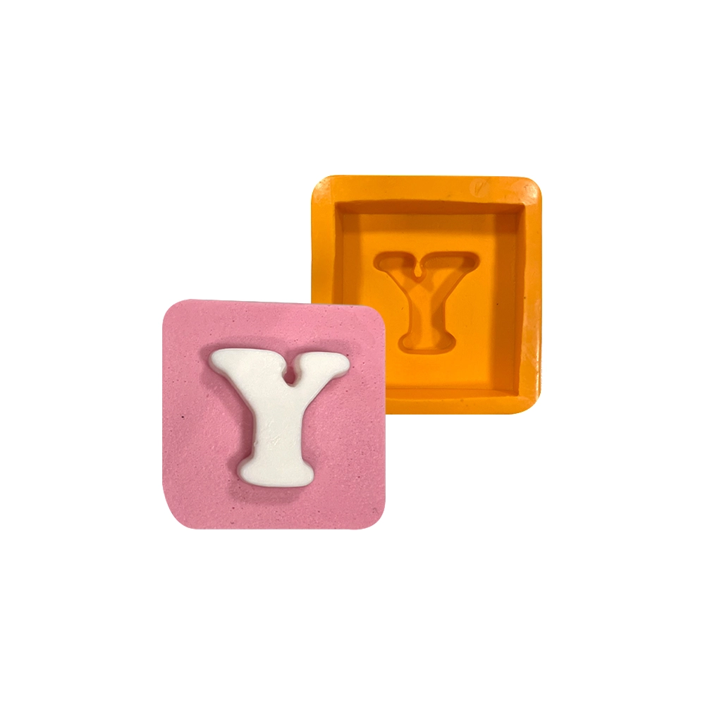 Molde De Silicone Quadrado Letra Y