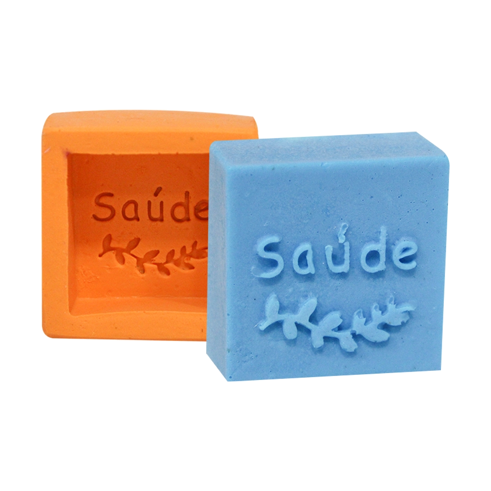Molde De Silicone Quadrado Saúde