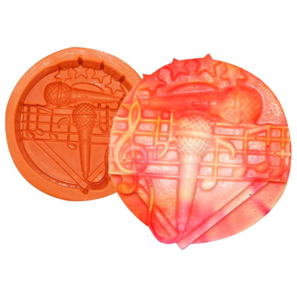 Molde De Silicone Redondo Superstar