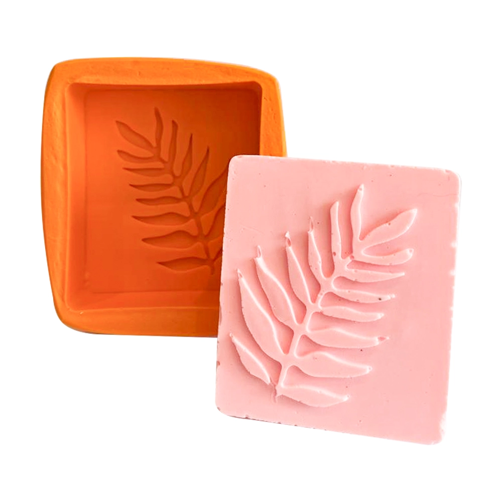 Molde De Silicone Sabonete Ramo