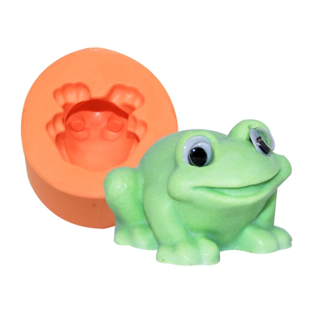 Molde De Silicone Sapinho 3d