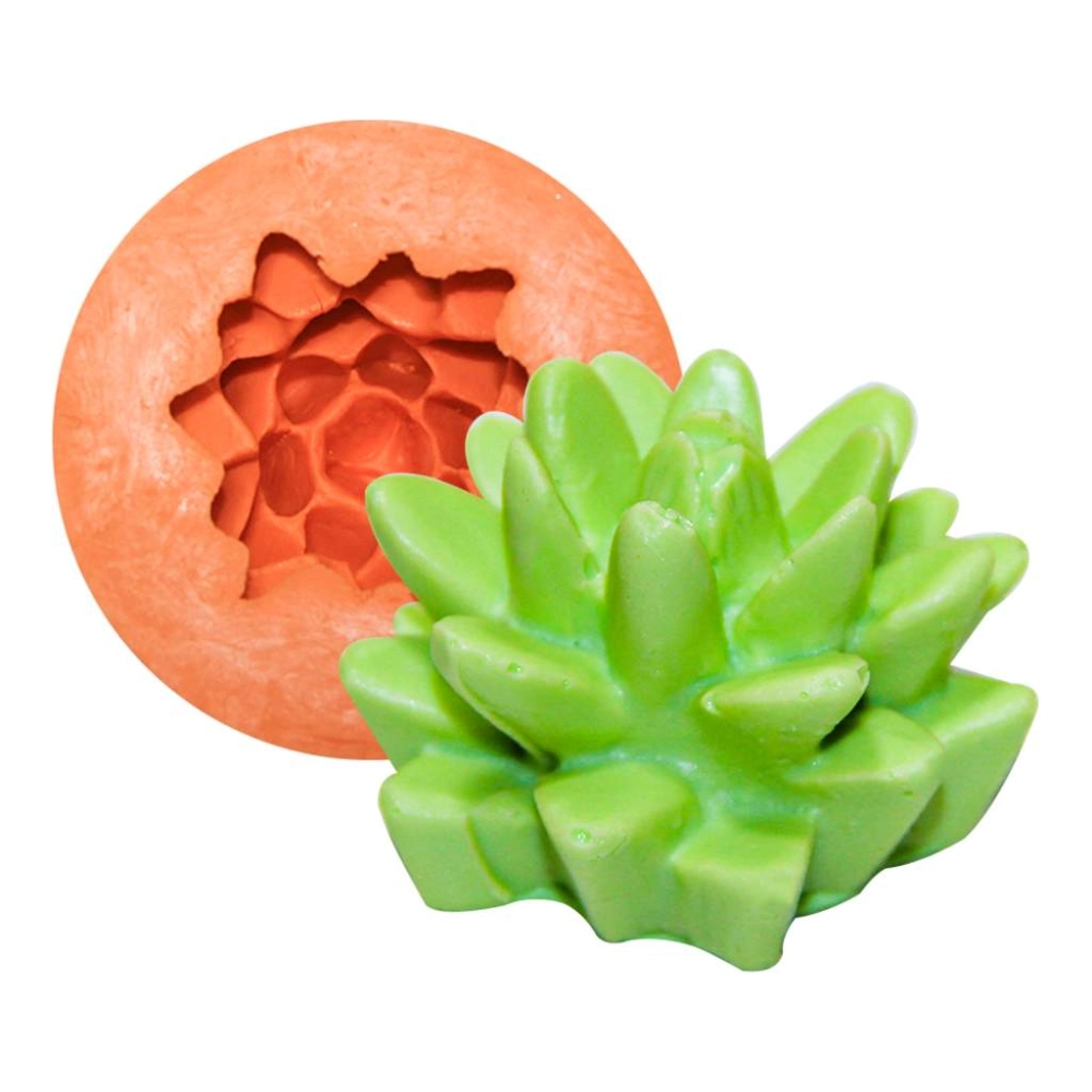 Molde De Silicone Suculenta Agave M