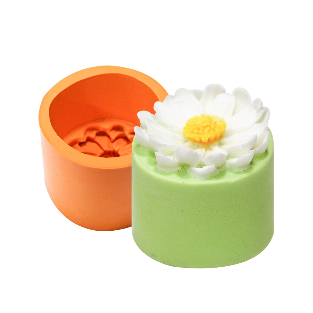 Molde De Silicone Vela Margarida