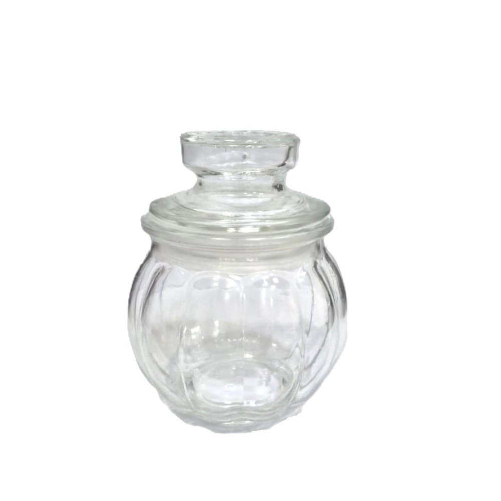 Pote de Vidro Bola Hermético Incolor 150ml