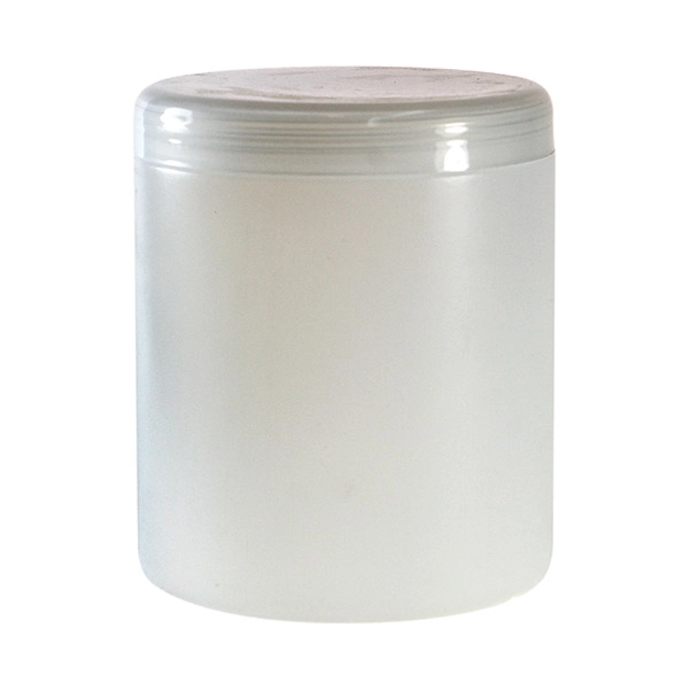 Pote Plástico Perolado c/ tampa 1kg