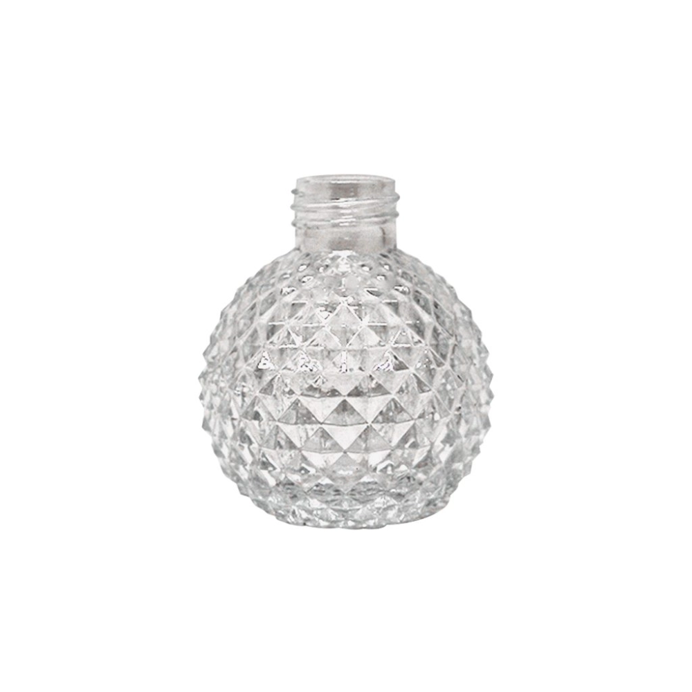 Vidro Bico De Jaca Incolor 120ml Rosca 28mm