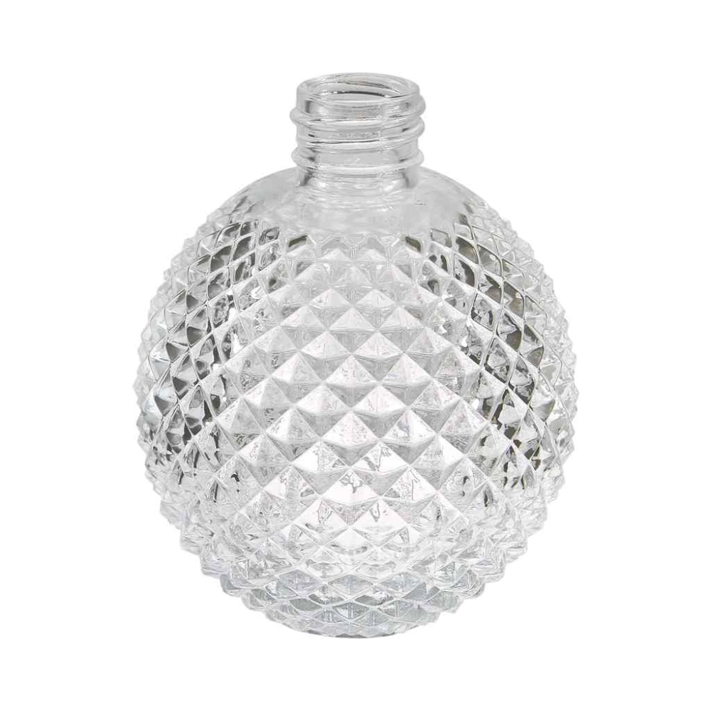 Vidro Bico de Jaca Incolor 330ml rosca 28/410mm