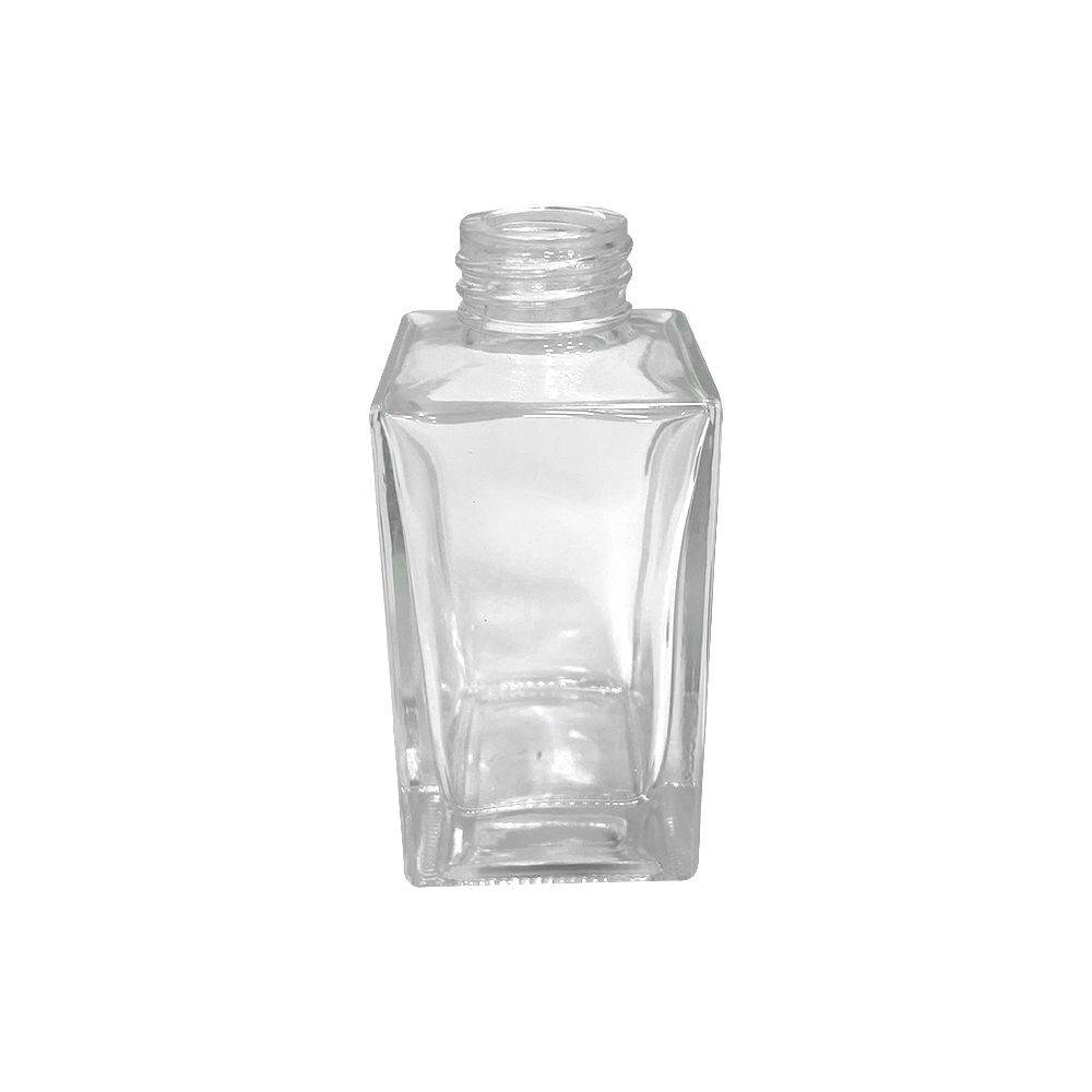 Vidro Square Incolor 120ml rosca 28/410mm