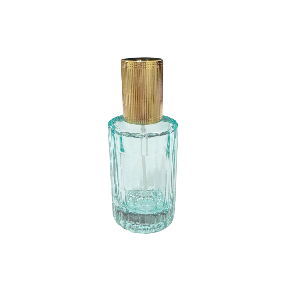 Vidro Sweet Azul 30ml c/ Válvula Ouro
