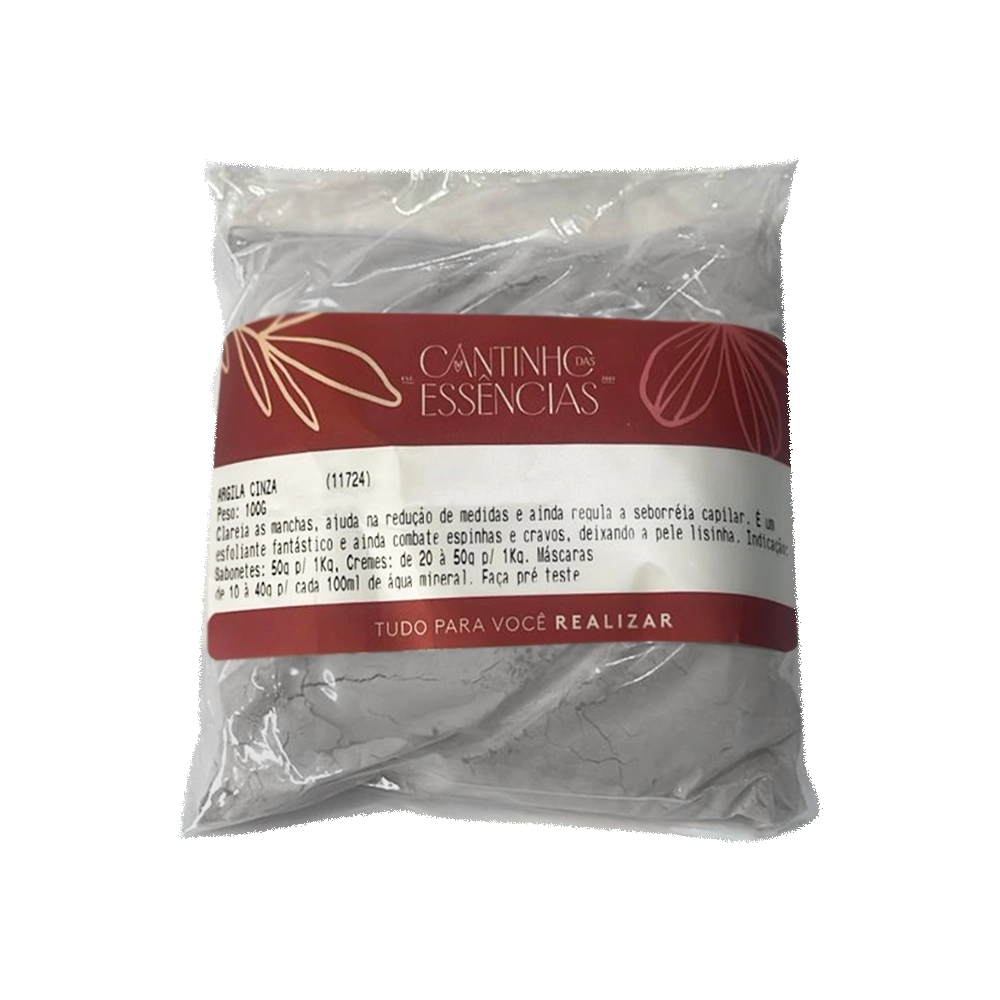 Argila Cinza 100g