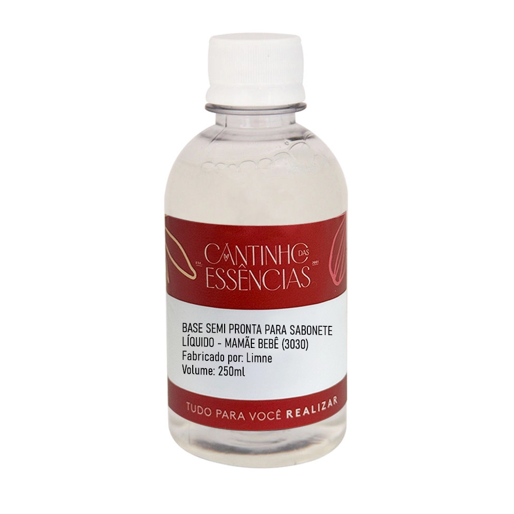 Base p/ Sabonete Líquido Cheirinho de Bebê 250ml