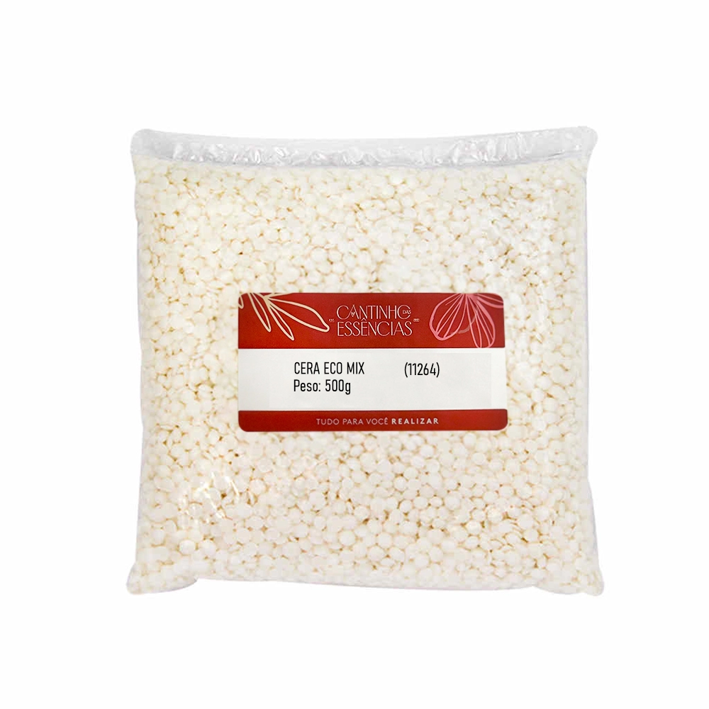 Cera Eco Mix - Parafina de soja - Pacote c/ 500g