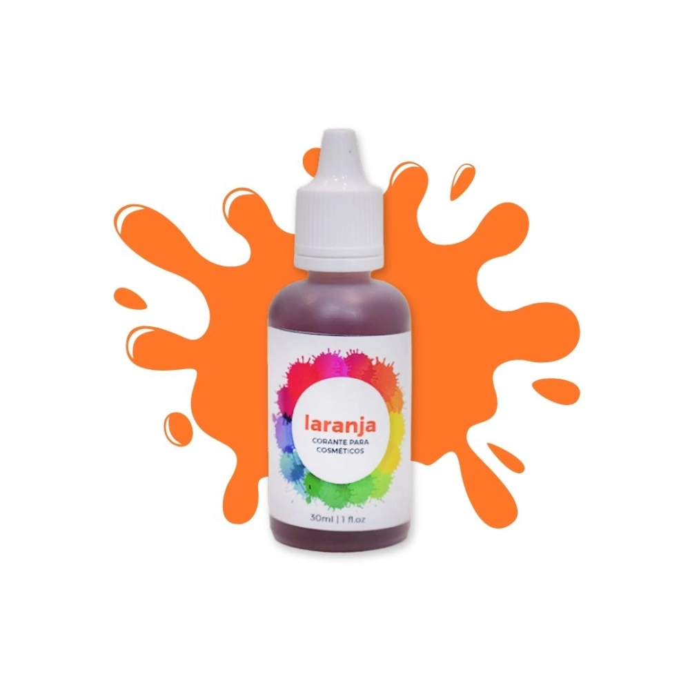 Corante Cosmético Laranja 30ml