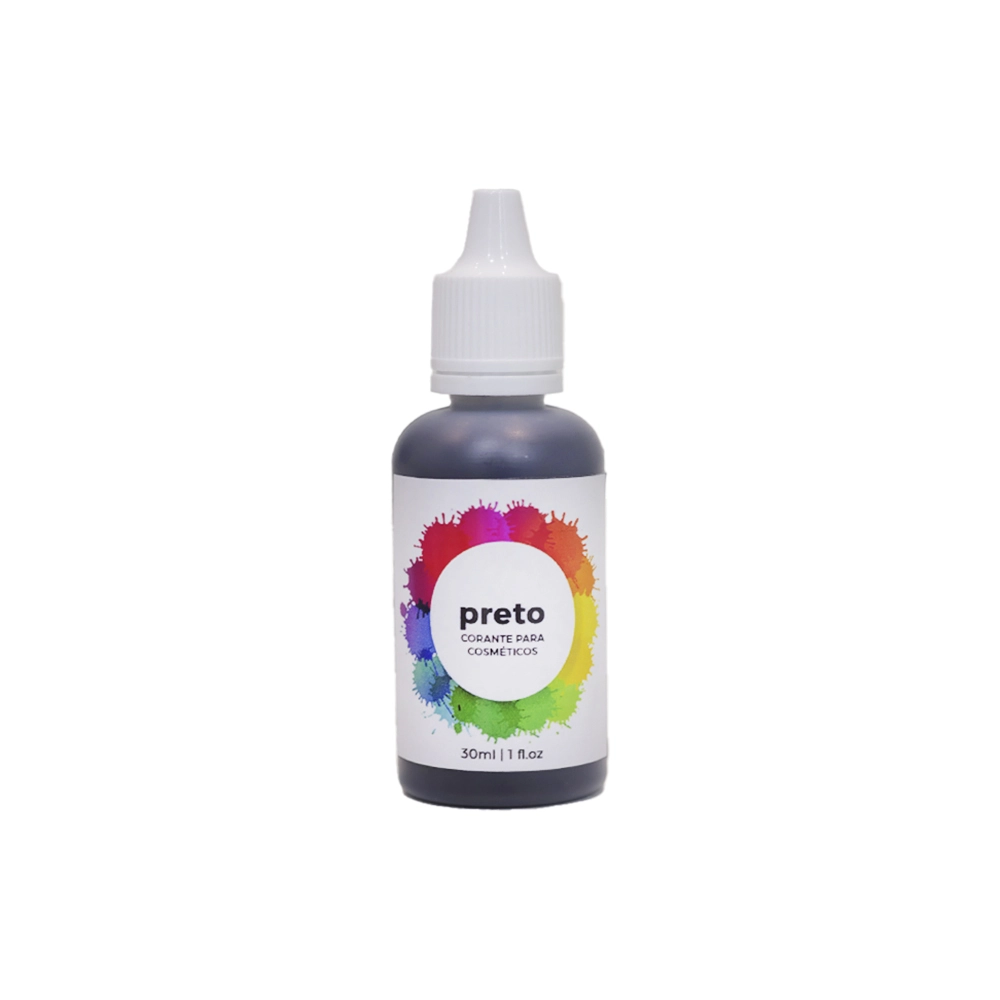 Corante Cosmético Preto 30ml