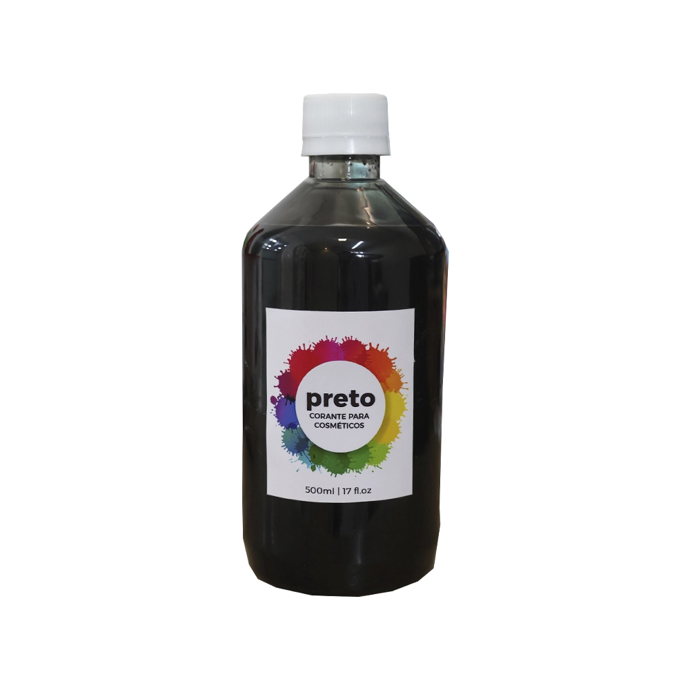 Corante Cosmético Preto 500ml