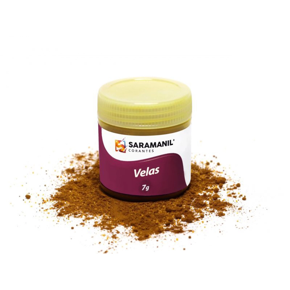 Corante p/ Vela em pó Amarelo 7g