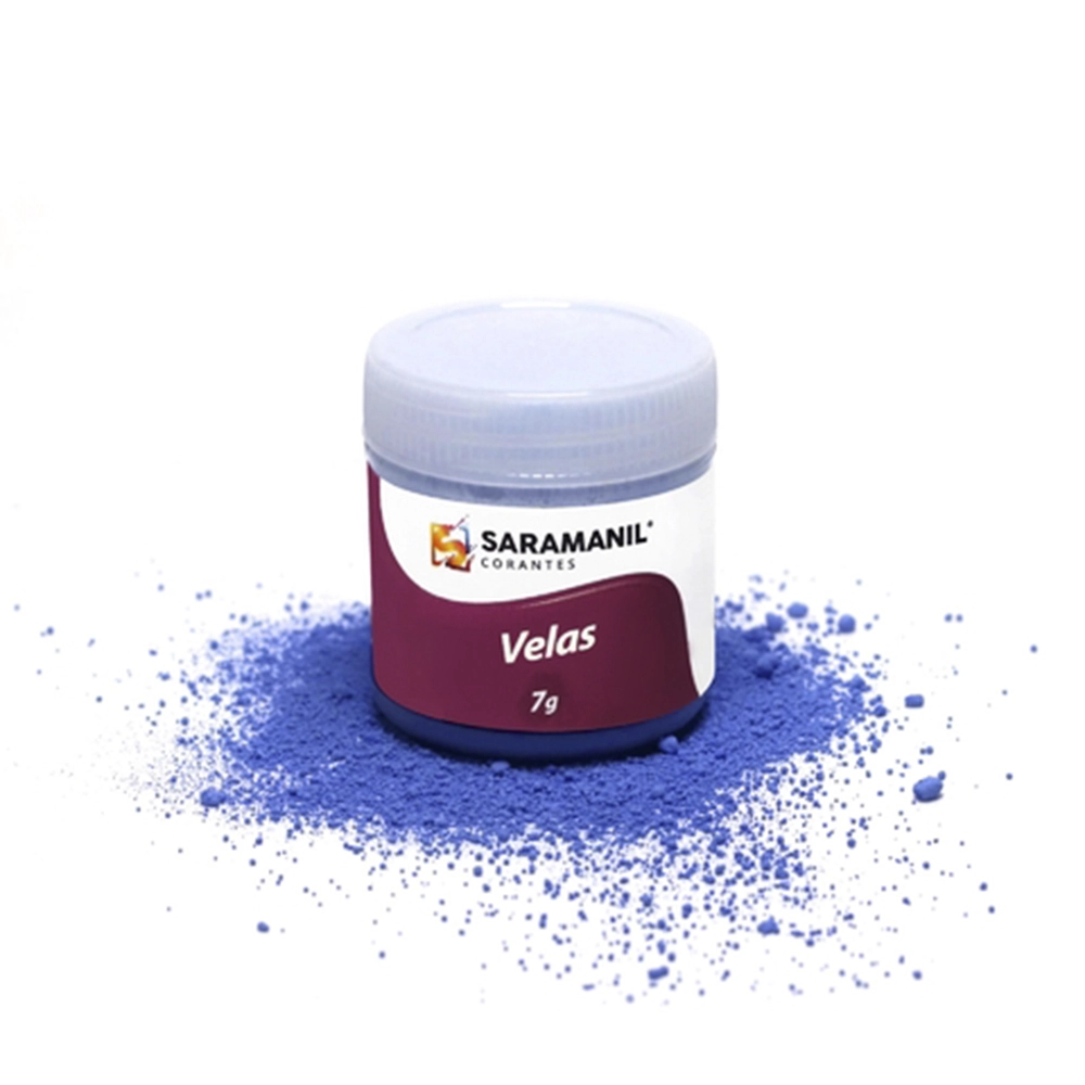 Corante p/ Vela em pó Azul Bebê 7g