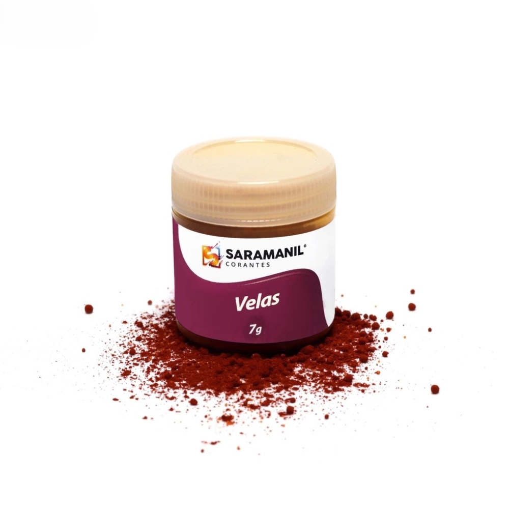 Corante p/ Vela em pó Marrom 7g