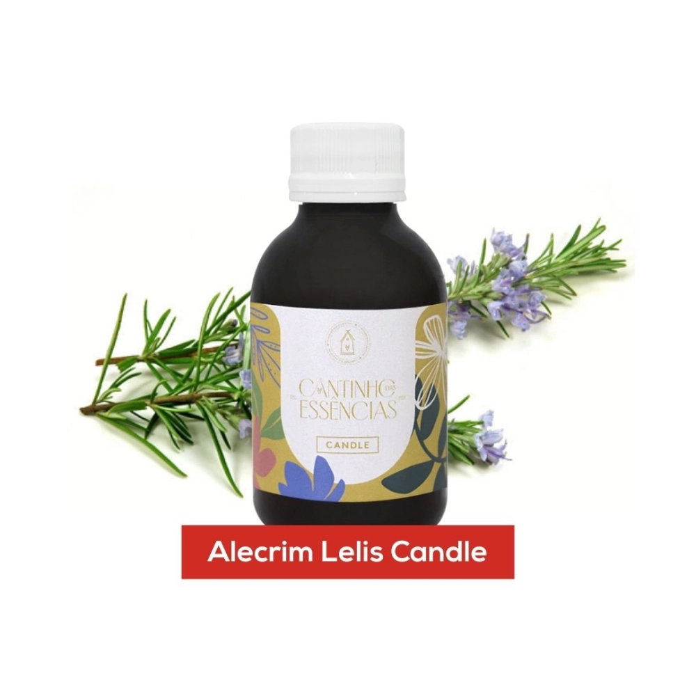 Essência Alecrim Lelis Candle 100g