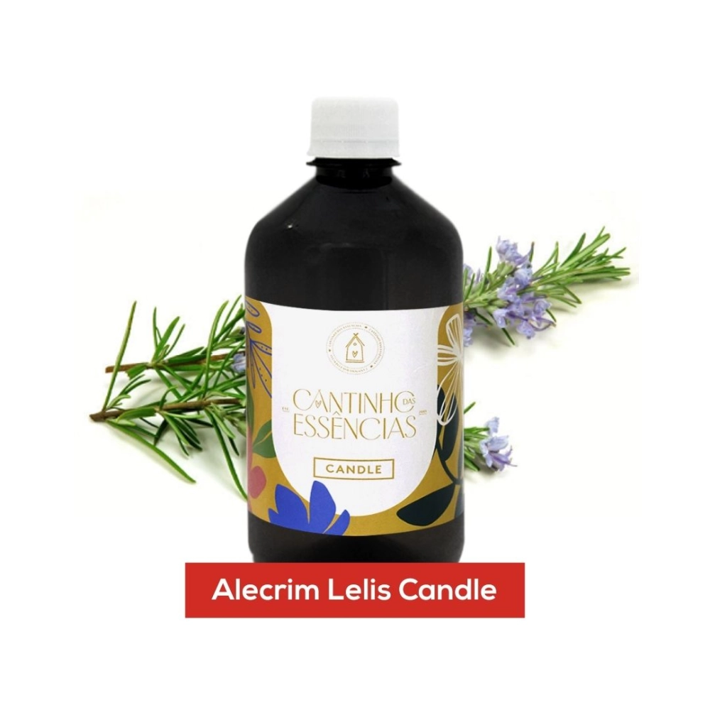 Essência Alecrim Lelis Candle 500g