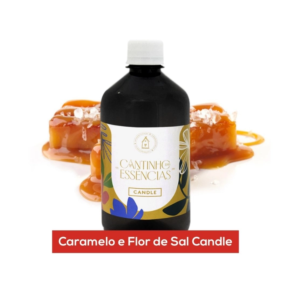 Essência Caramelo e Flor de Sal Candle 500g