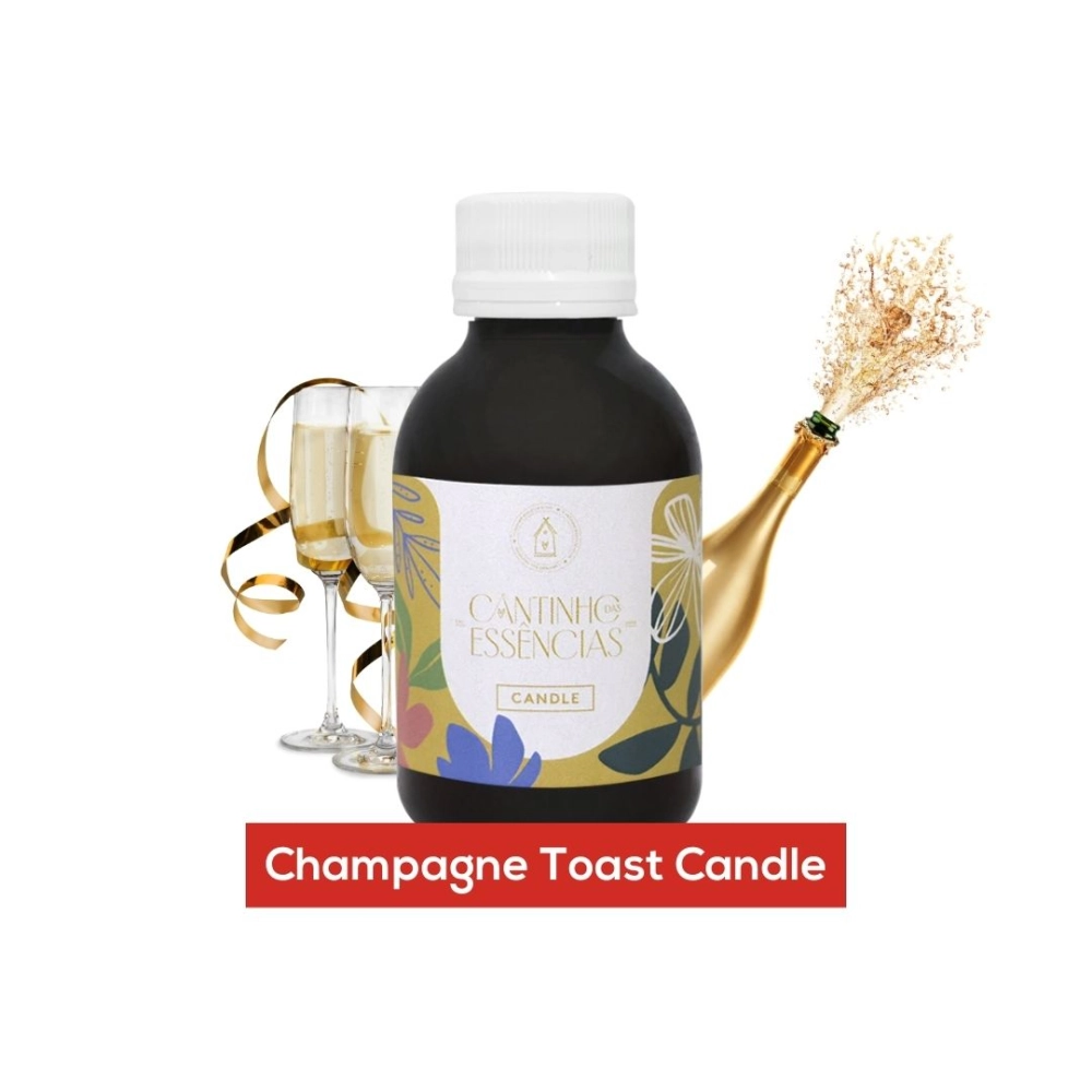 Essência Champagne Toast Candle 100g 