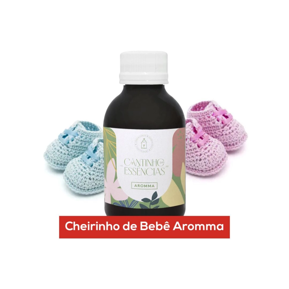 Essência Cheirinho de Bebê AROMMA 100g