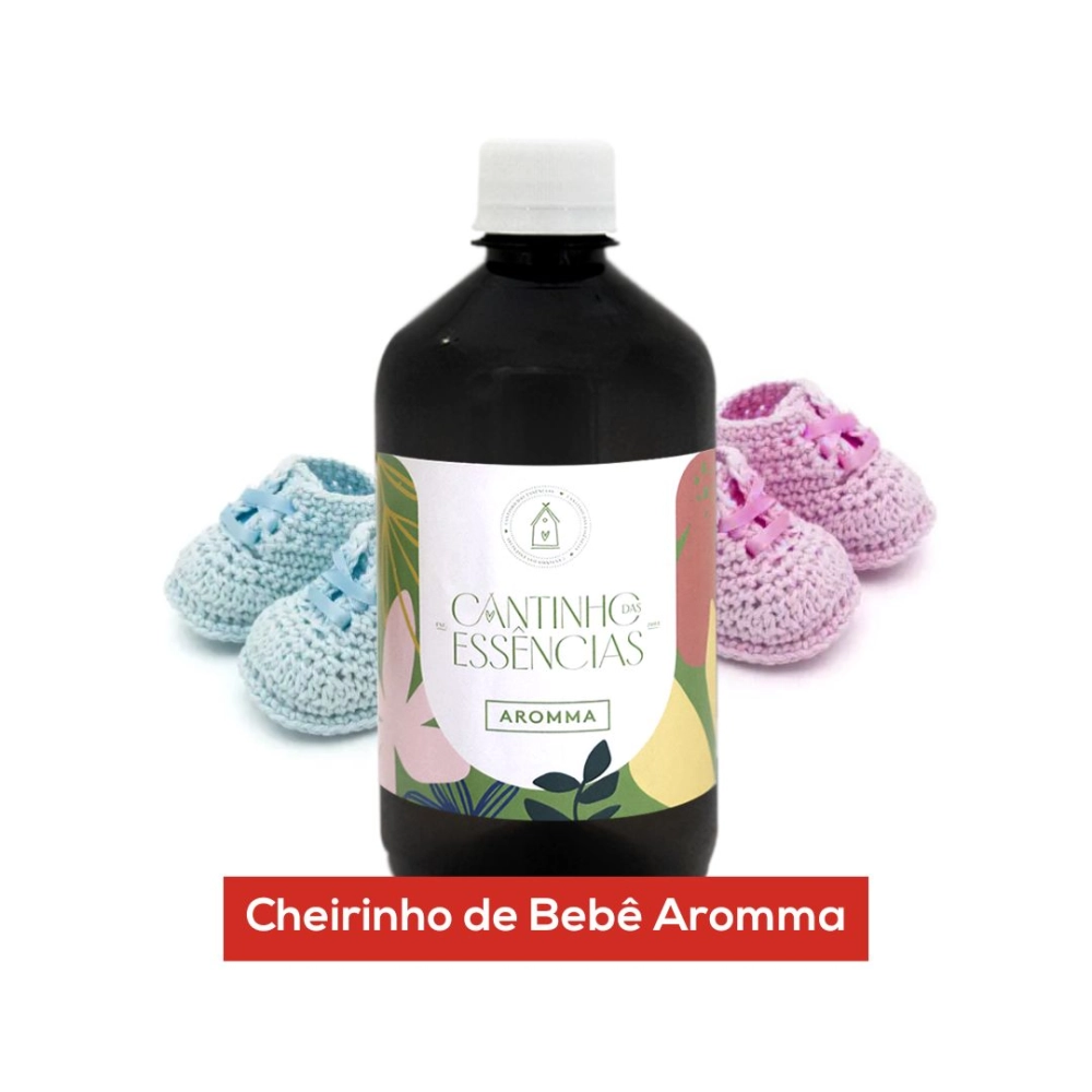 Essência Cheirinho de Bebê AROMMA 500g