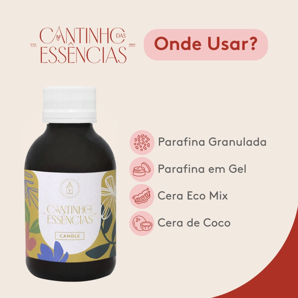 Essência Cheirinho de Bebê Candle 100g