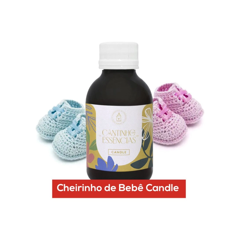 Essência Cheirinho de Bebê Candle 100g