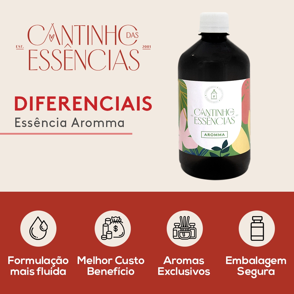 Essência Flor de Cerejeira AROMMA 500g