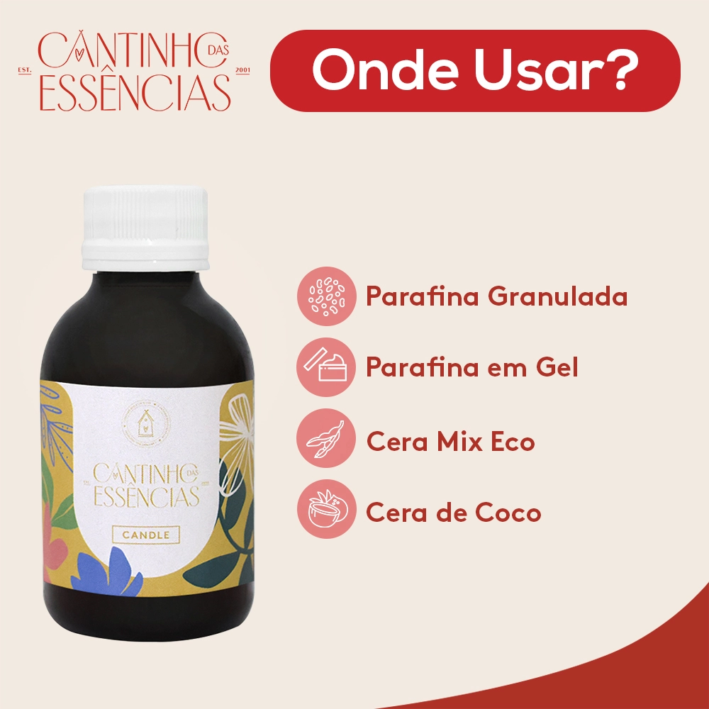 Essência Flor de Cerejeira Candle 100g