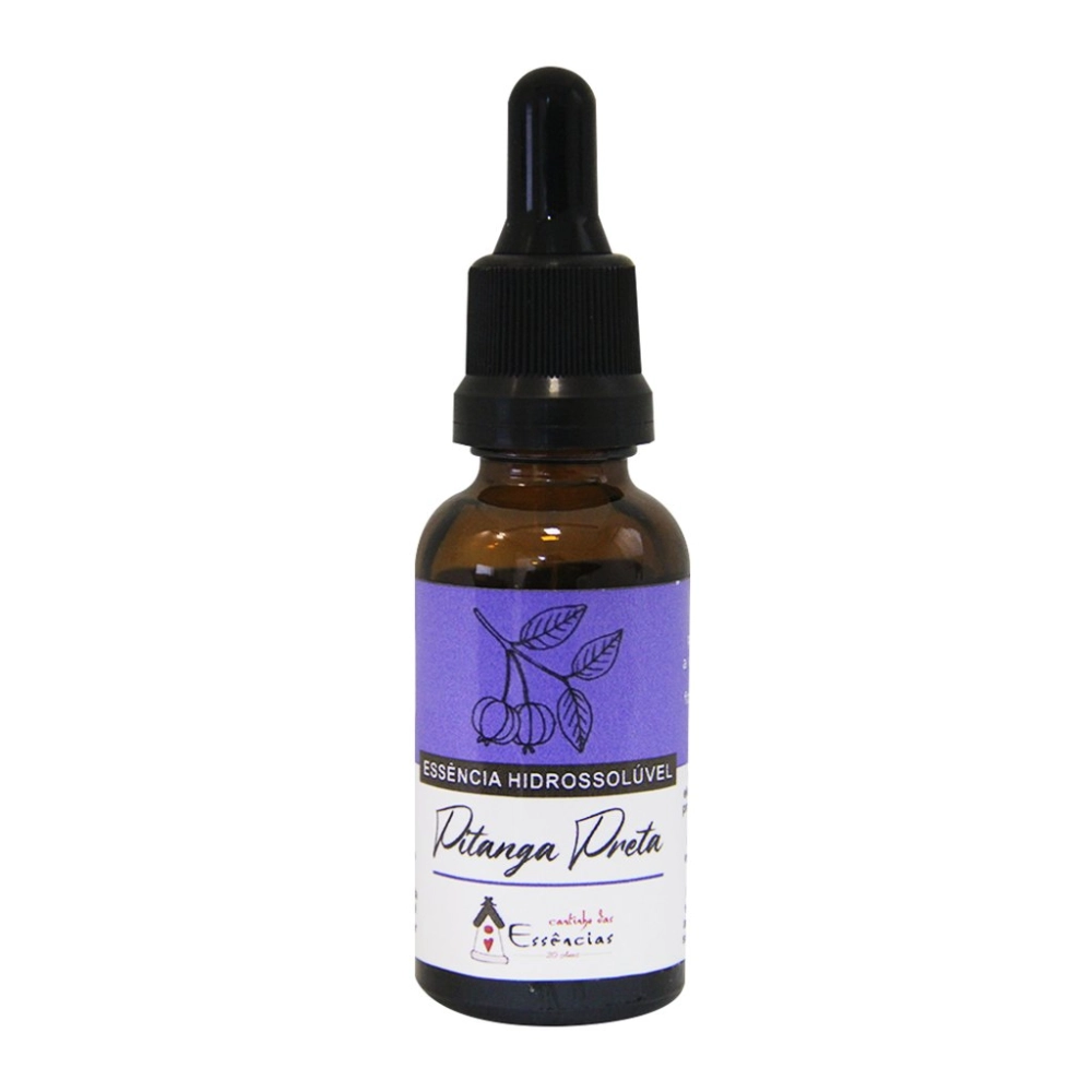Essência Hidro Pitanga Preta com Conta Gotas