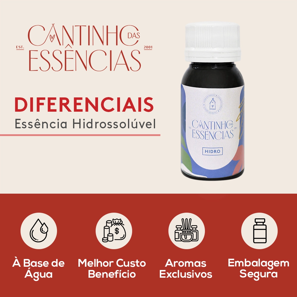 Essência Hidrossolúvel Camomila 30g