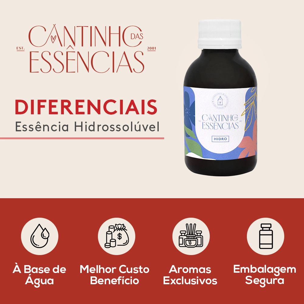Essência Hidrossolúvel Chá Branco 100g