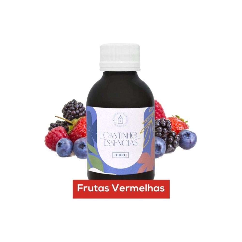 Essência Hidrossolúvel Frutas Vermelhas 100g