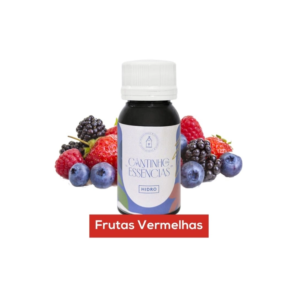 Essência Hidrossolúvel Frutas Vermelhas 30g