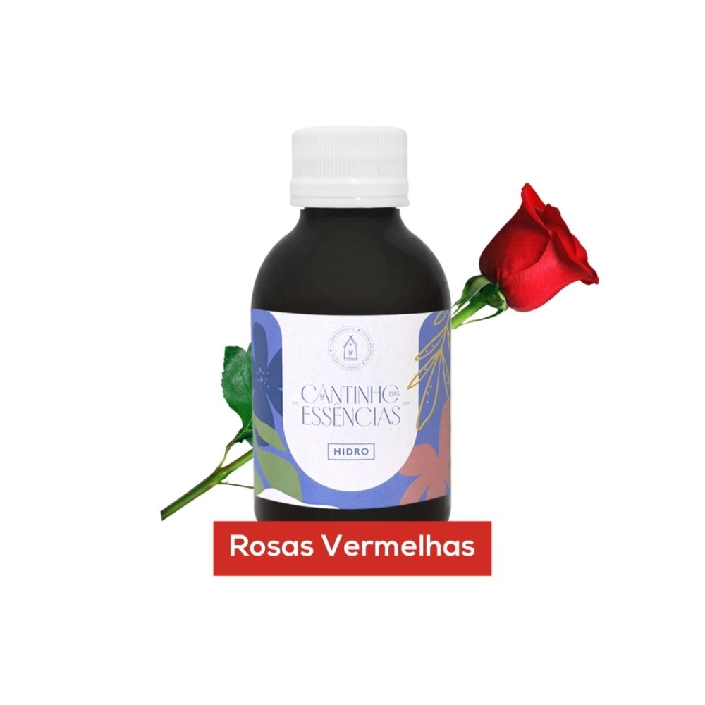 Essência Hidrossolúvel Rosas Vermelhas 100g