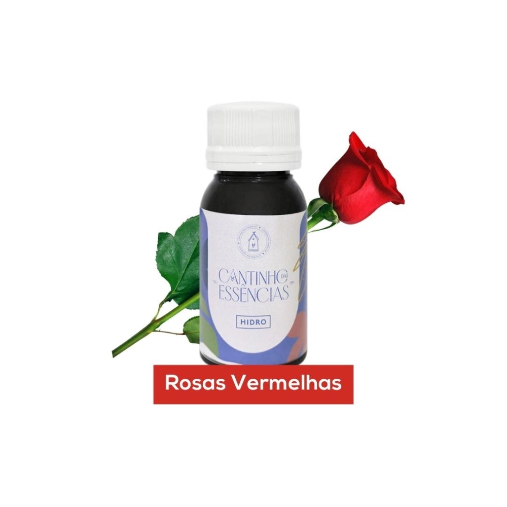 Essência Hidrossolúvel Rosas Vermelhas 30g