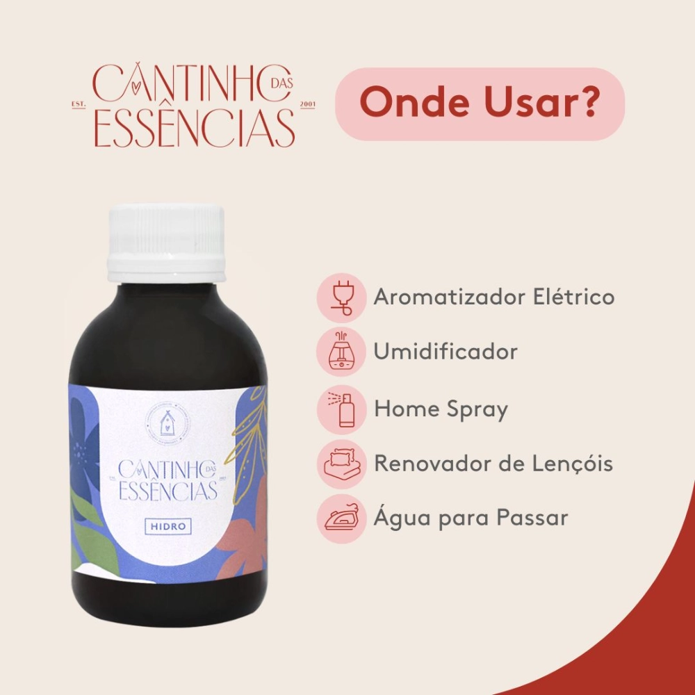 Essência Hidrossolúvel Talquinho 100g