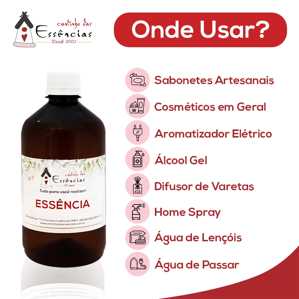 Essência Huggo Masculino 500g