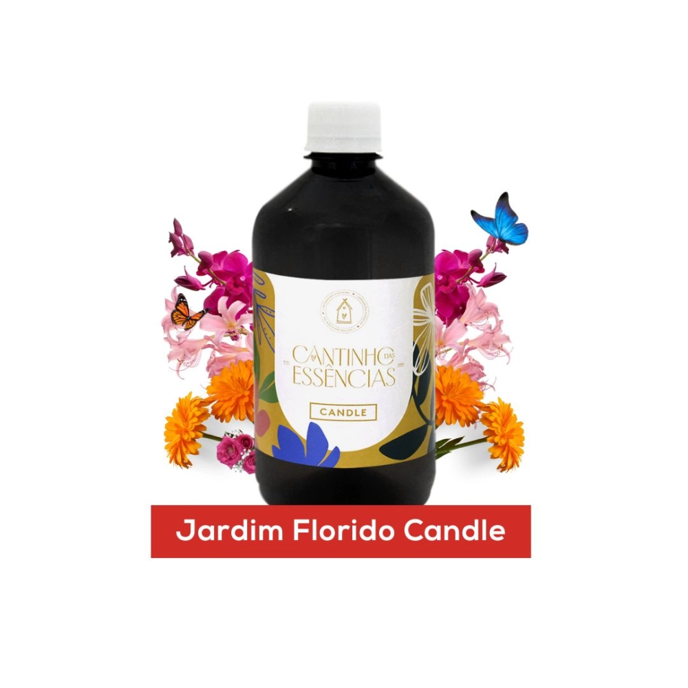 Essência Jardim Florido Candle 500g