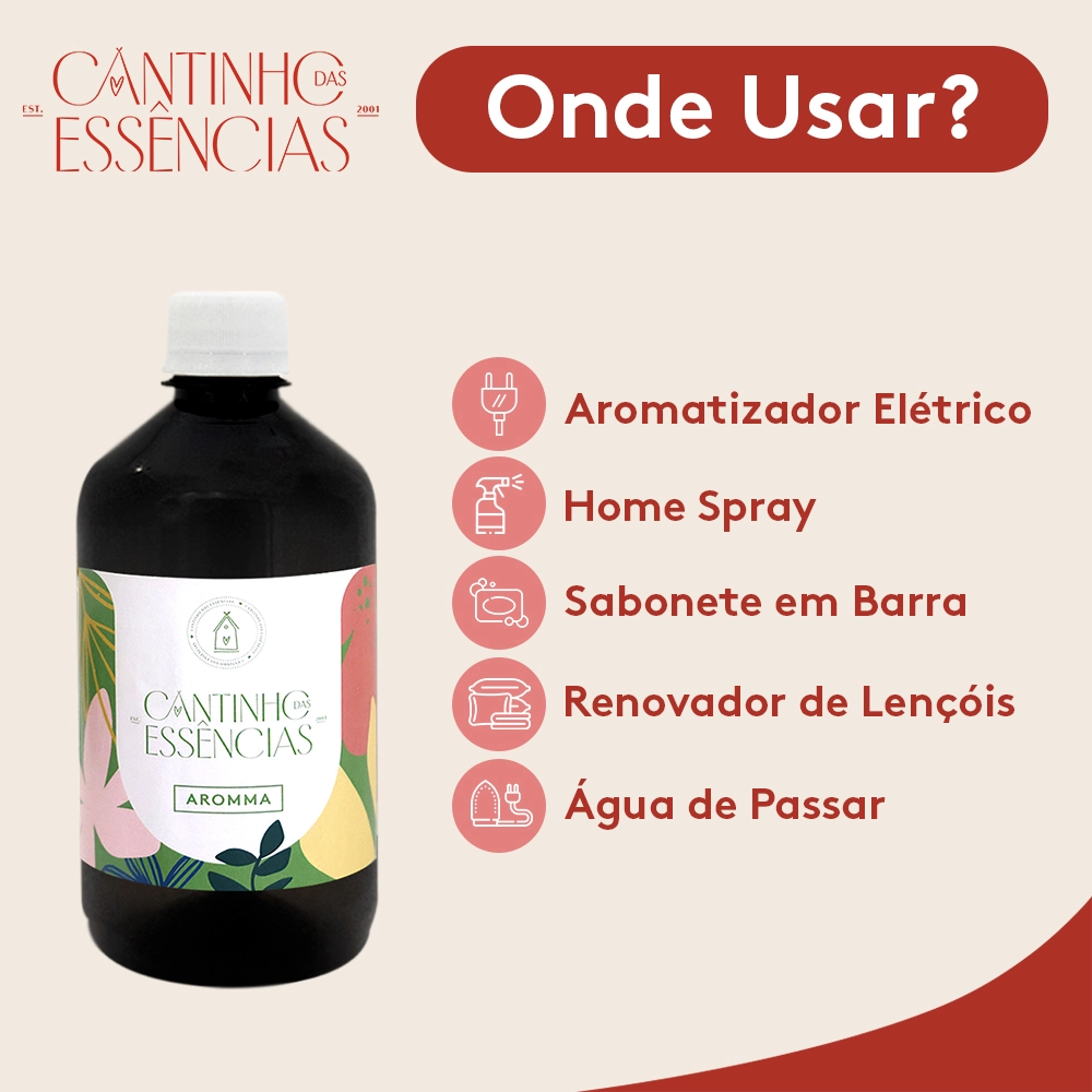 Essência Lavanda Francesa AROMMA 500g