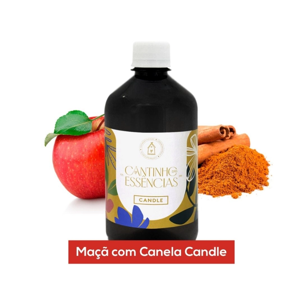 Essência Maça com Canela Candle 500g