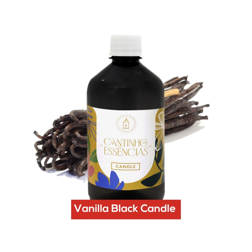 Essência Vanilla Black Candle 500g