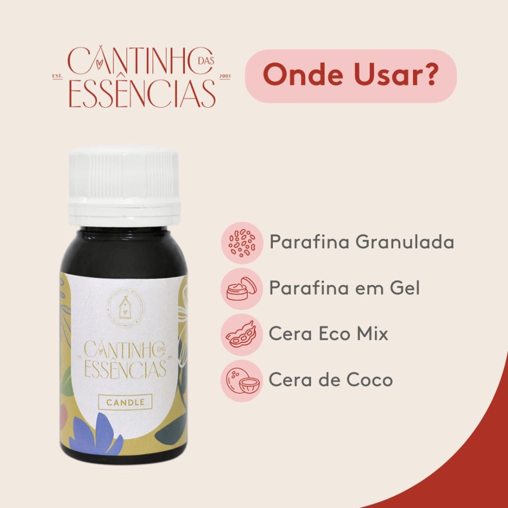 Essência White Jasmine Candle 30g