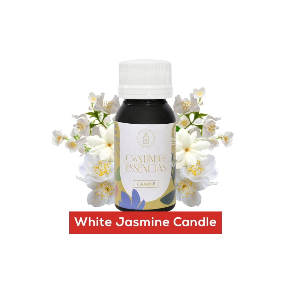 Essência White Jasmine Candle 30g